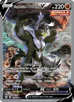 Single Strike Urshifu V, Battle Styles 151/163