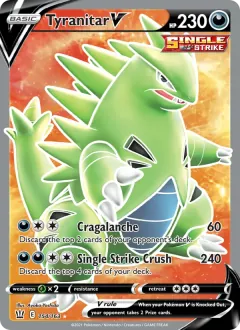 Tyranitar V, Battle Styles 154/163