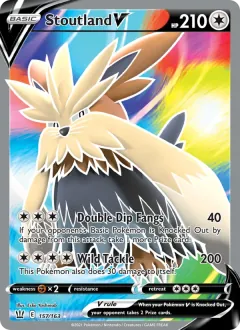 Stoutland V, Battle Styles 157/163