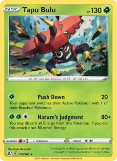 Tapu Bulu, Battle Styles 16/163