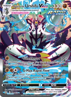 Rapid Strike Urshifu VMAX, Battle Styles 170/163