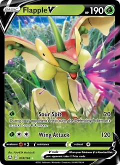 Flapple V, Battle Styles 18/163