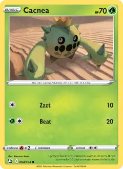 Cacnea, Battle Styles 4/163