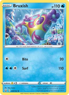 Bruxish, Battle Styles 43/163