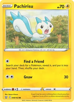 Pachirisu, Battle Styles 49/163