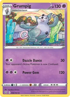 Grumpig, Battle Styles 56/163