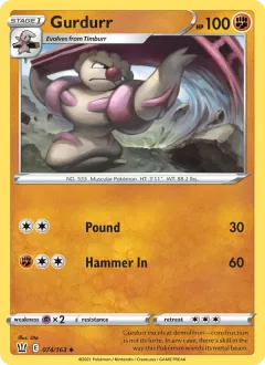 Gurdurr, Battle Styles 74/163