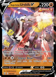 Single Strike Urshifu V, Battle Styles 85/163