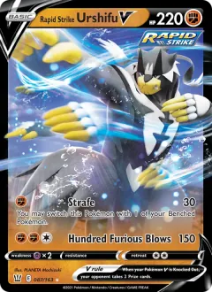 Rapid Strike Urshifu V, Battle Styles 87/163