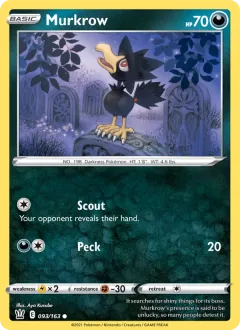 Murkrow, Battle Styles 93/163