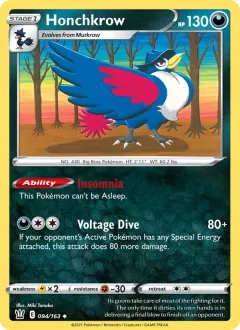Honchkrow, Battle Styles 94/163