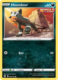 Houndour, Battle Styles 95/163