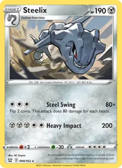Steelix, Battle Styles 99/163