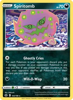Spiritomb, Chilling Reign 103/198