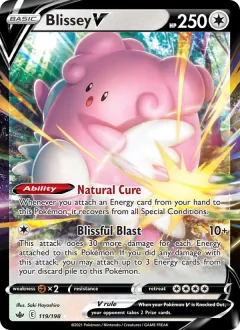 Blissey V, Chilling Reign 119/198