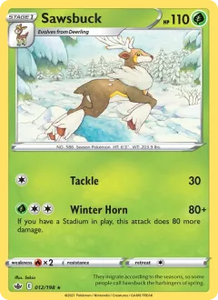Sawsbuck, Chilling Reign 12/198