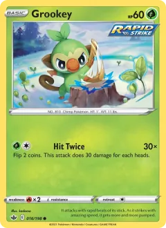 Grookey, Chilling Reign 16/198