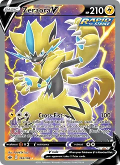 Zeraora V, Chilling Reign 165/198