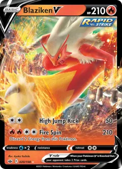 Blaziken V, Chilling Reign 20/198