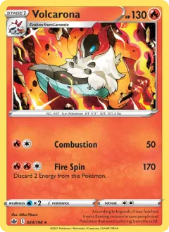 Volcarona, Chilling Reign 24/198