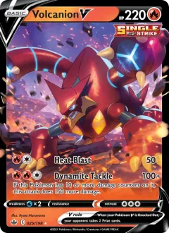 Volcanion V, Chilling Reign 25/198