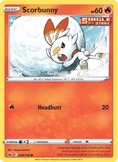 Scorbunny, Chilling Reign 26/198
