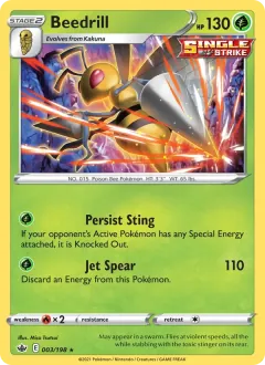 Beedrill, Chilling Reign 3/198