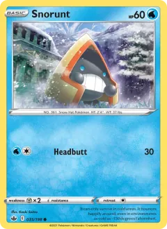 Snorunt, Chilling Reign 35/198