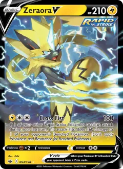 Zeraora V, Chilling Reign 53/198