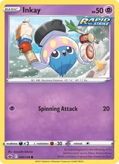 Inkay, Chilling Reign 69/198