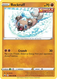 Rockruff, Chilling Reign 86/198