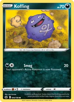 Koffing, Chilling Reign 94/198