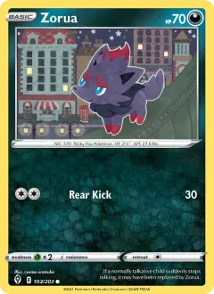 Zorua, Evolving Skies 102/203