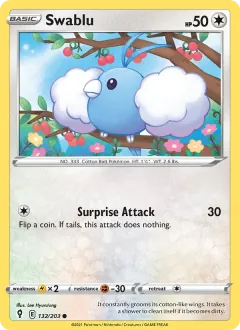 Swablu, Evolving Skies 132/203
