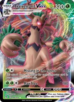 Trevenant VMAX, Evolving Skies 14/203
