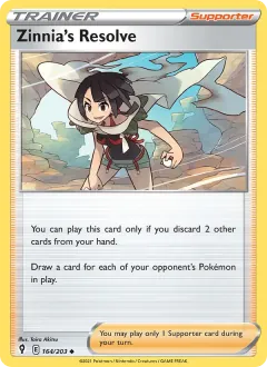 Zinnia's Resolve, Evolving Skies 164/203