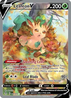 Leafeon V, Evolving Skies 167/203
