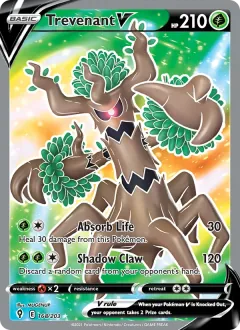 Trevenant V, Evolving Skies 168/203
