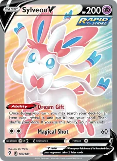Sylveon V, Evolving Skies 183/203