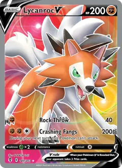 Lycanroc V, Evolving Skies 187/203