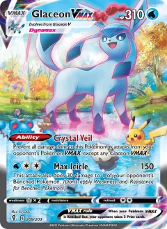 Glaceon VMAX, Evolving Skies 209/203
