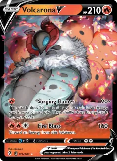Volcarona V, Evolving Skies 21/203