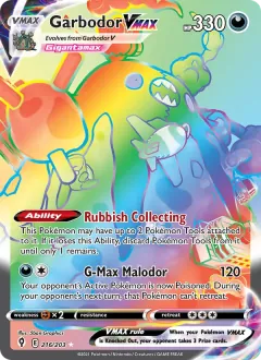 Garbodor VMAX, Evolving Skies 216/203