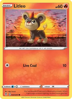Litleo, Evolving Skies 22/203