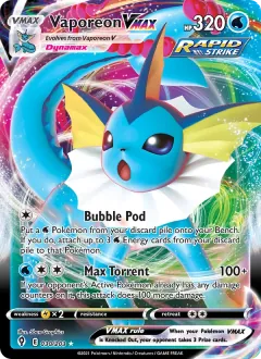 Vaporeon VMAX, Evolving Skies 30/203