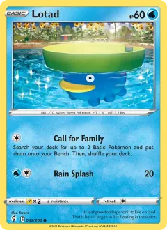 Lotad, Evolving Skies 32/203