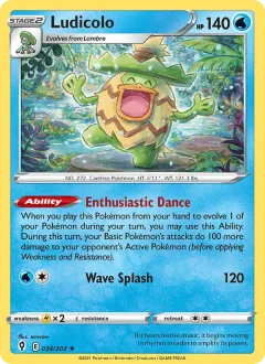 Ludicolo, Evolving Skies 34/203