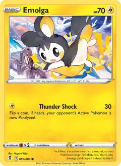 Emolga, Evolving Skies 57/203