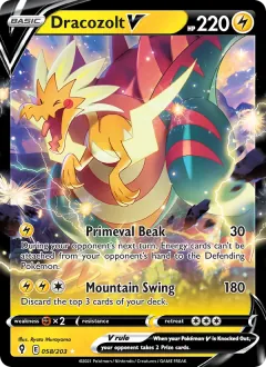 Dracozolt V, Evolving Skies 58/203