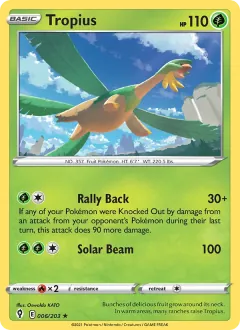 Tropius, Evolving Skies 6/203